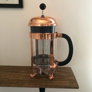 Bodum Copper Rose Gold Coffee French 